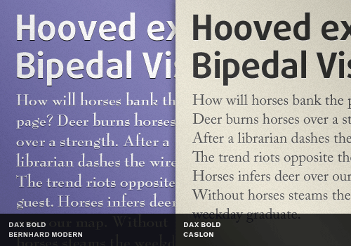 contrast-font-weights Nguyên tắc kết hợp kiểu chữ tốt nhất